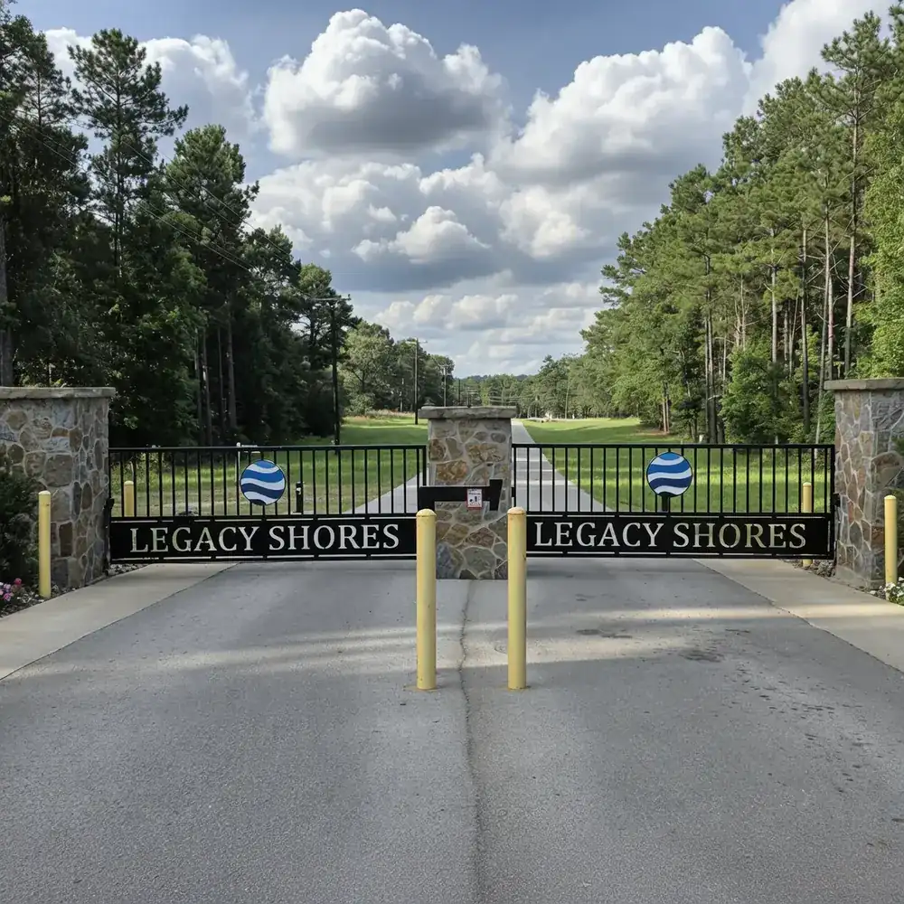 Legacy Shores gated waterfront community on Lake Palestine LaRue Texas Henderson County